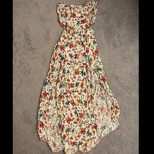 Lulus floral maxi dress